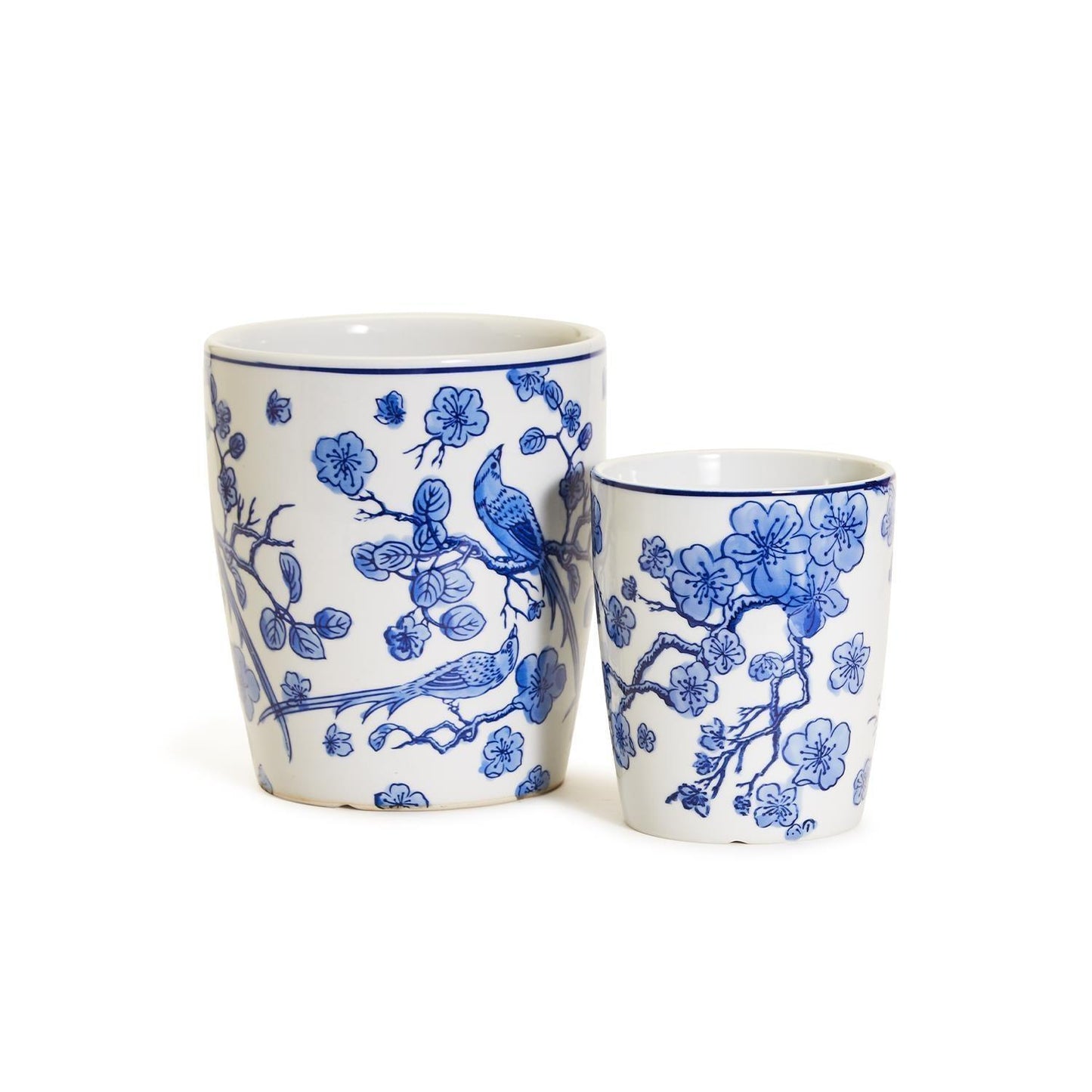 Blue and White Chinoiserie Vases