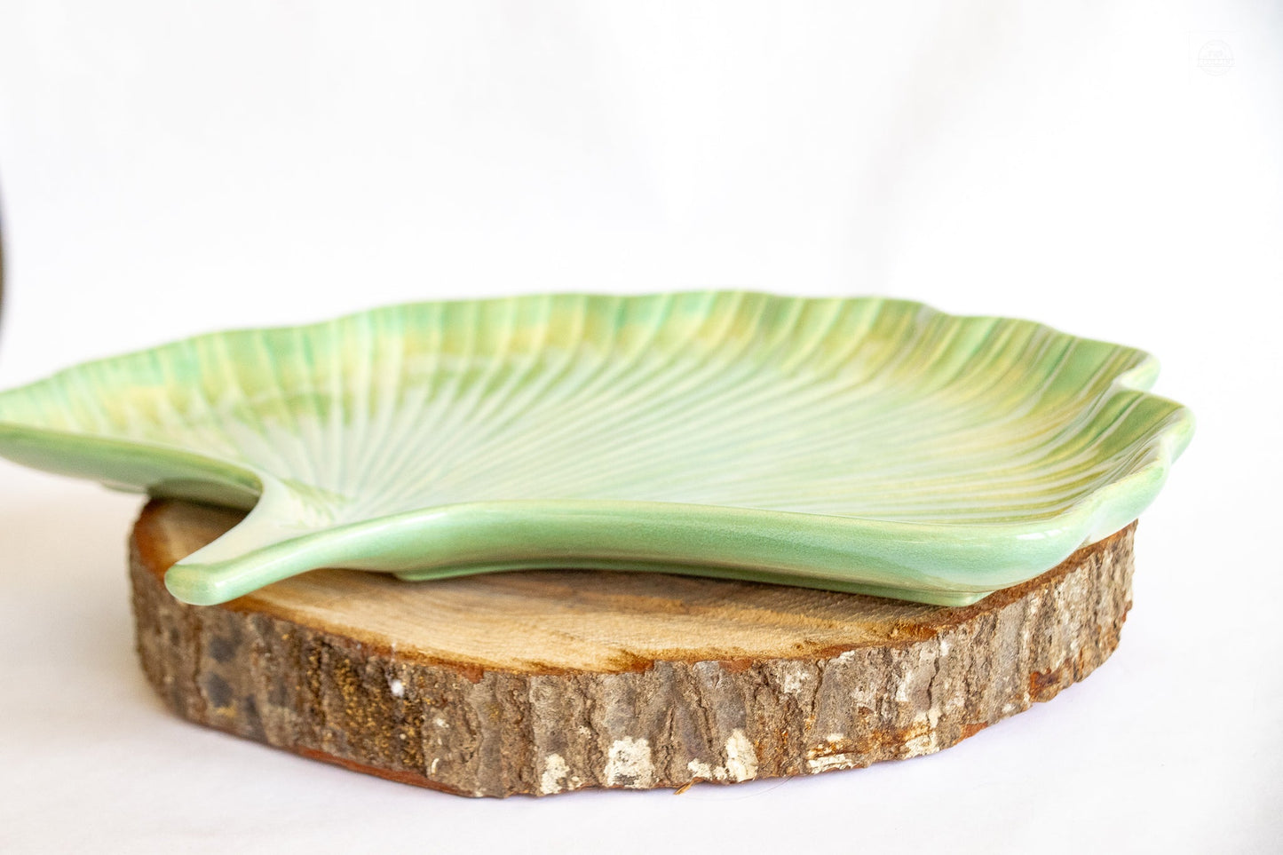 Ceramic Ginkgo Leaf Tray