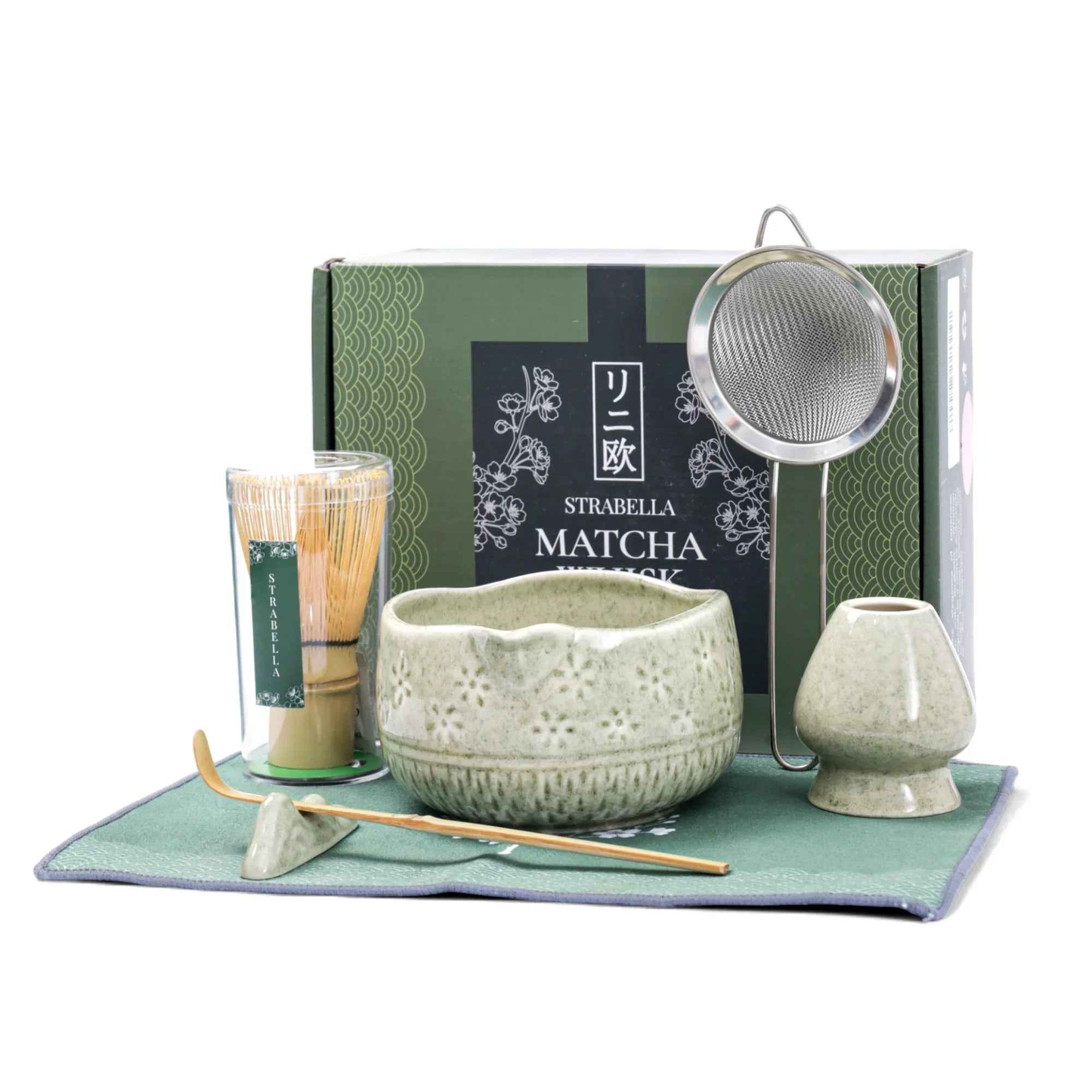 Premium Matcha Whisk Set - Bamboo Whisk & Ceramic Bowl