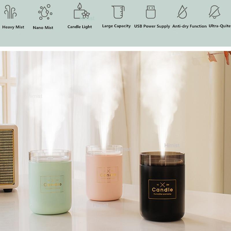 USB Ultrasonic Humidifier & Essential Oil Diffuser