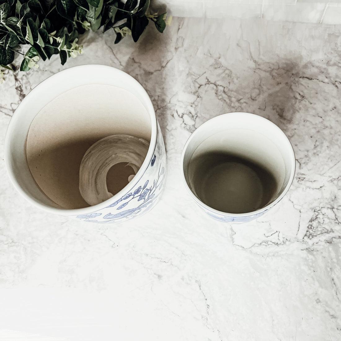 Blue and White Chinoiserie Vases