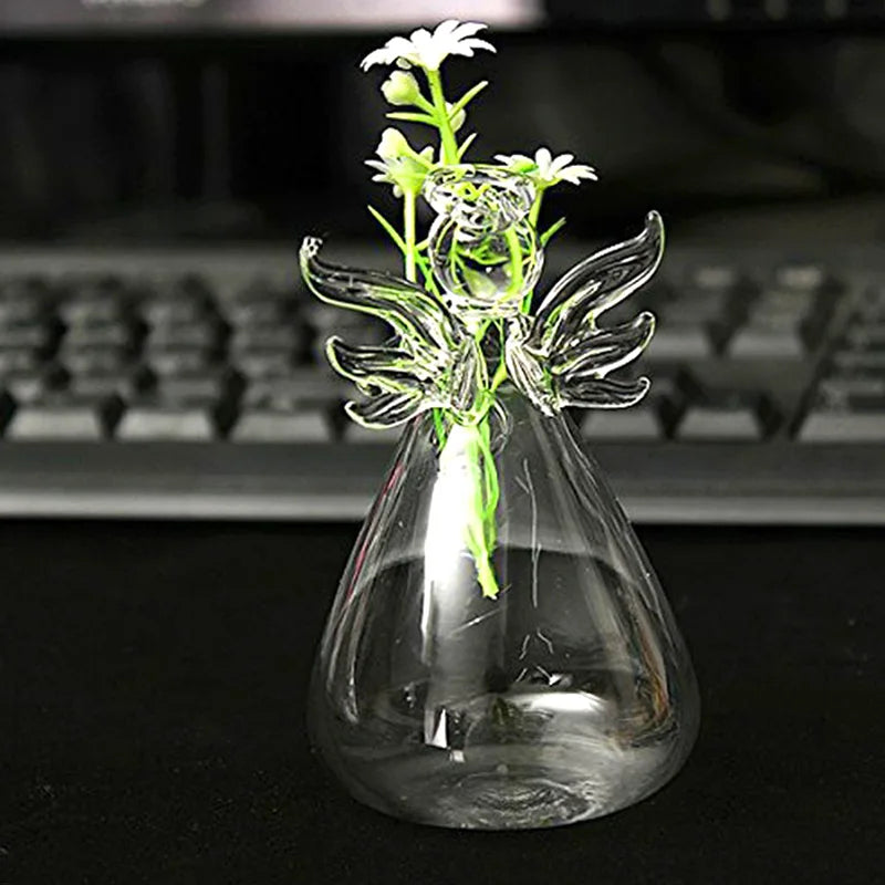 Handmade Angel Glass Vase