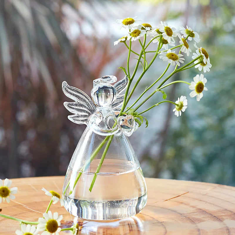Handmade Angel Glass Vase