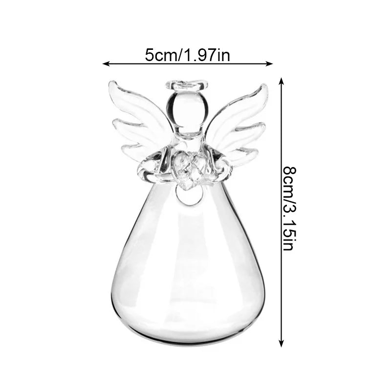 Handmade Angel Glass Vase