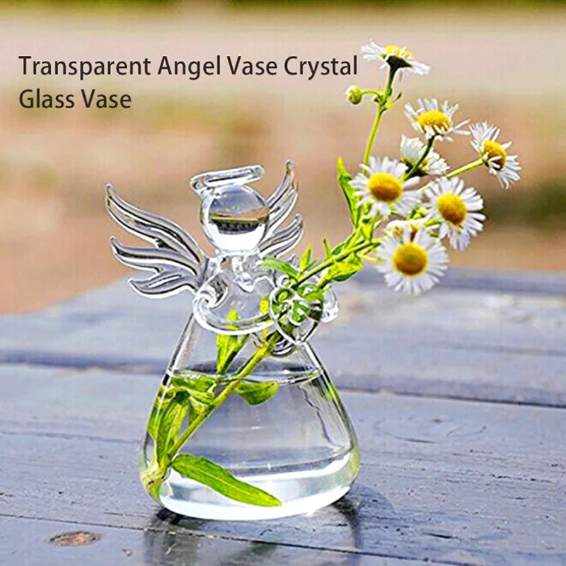 Handmade Angel Glass Vase