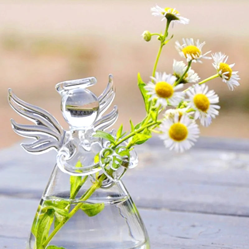 Handmade Angel Glass Vase