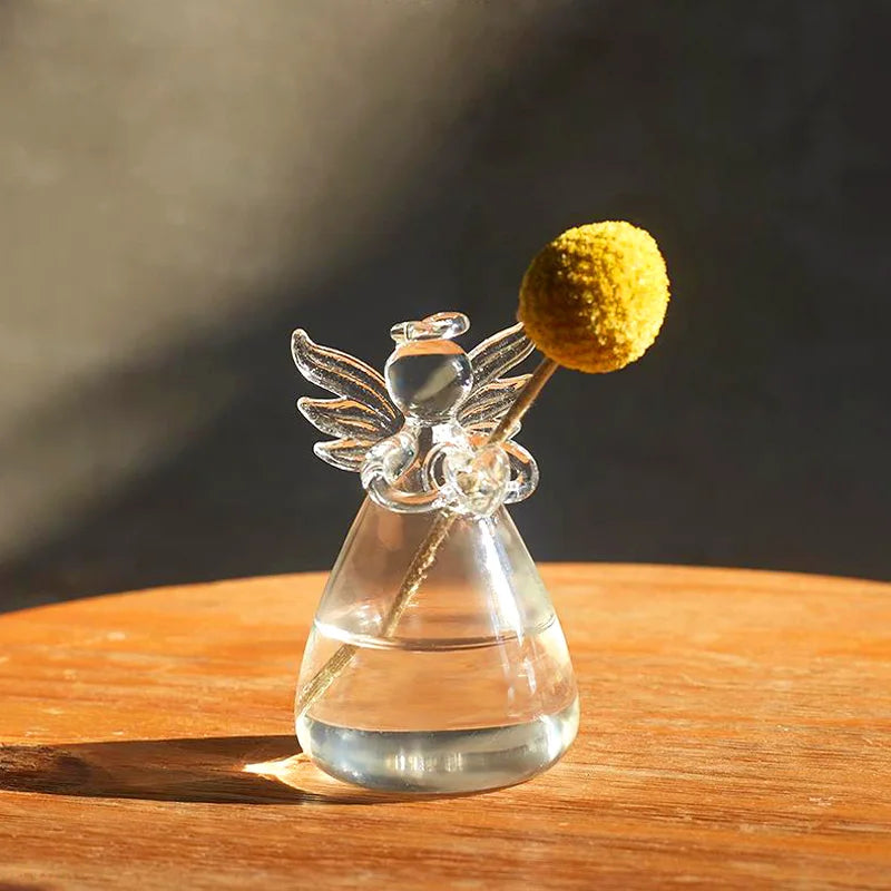 Handmade Angel Glass Vase