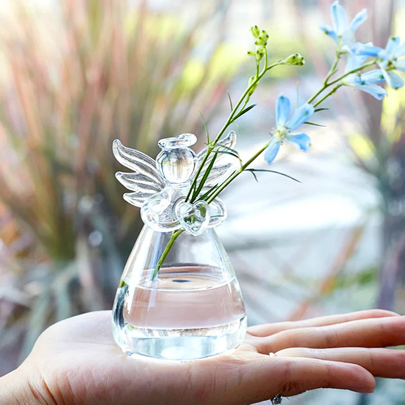 Handmade Angel Glass Vase