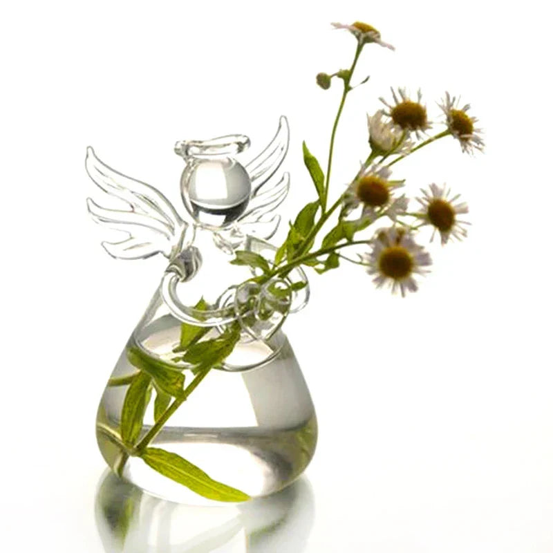 Handmade Angel Glass Vase