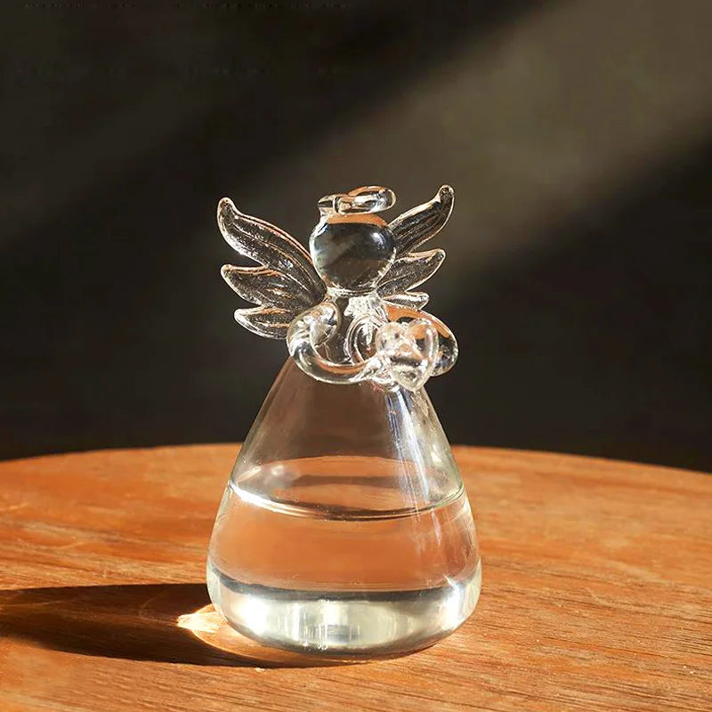 Handmade Angel Glass Vase