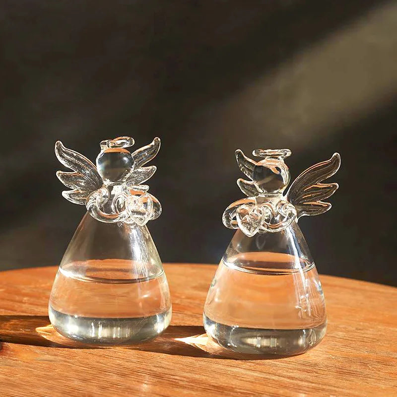 Handmade Angel Glass Vase