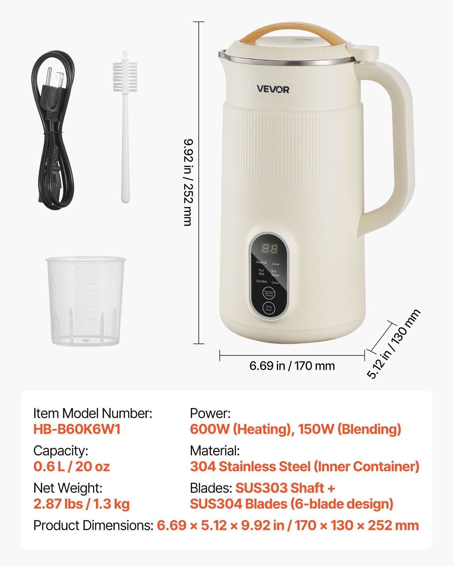 6-in-1 Nut Milk Maker