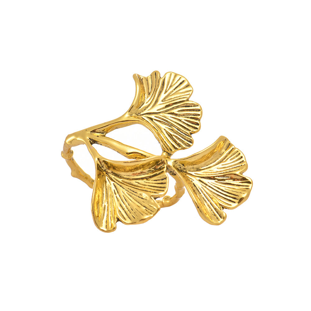 Golden Aura Napkin Rings